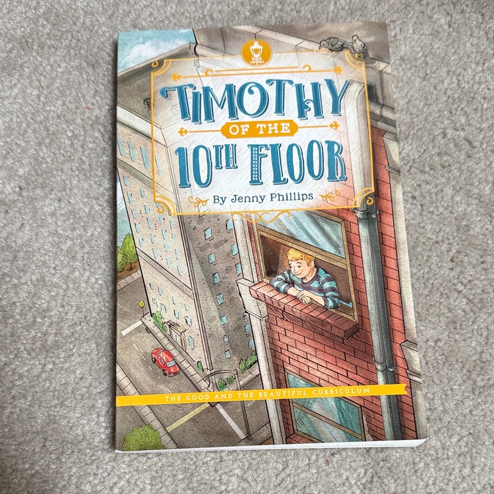 Timothy of the 10th Floor by Jenny Phillips - Illustrated Chapter Book